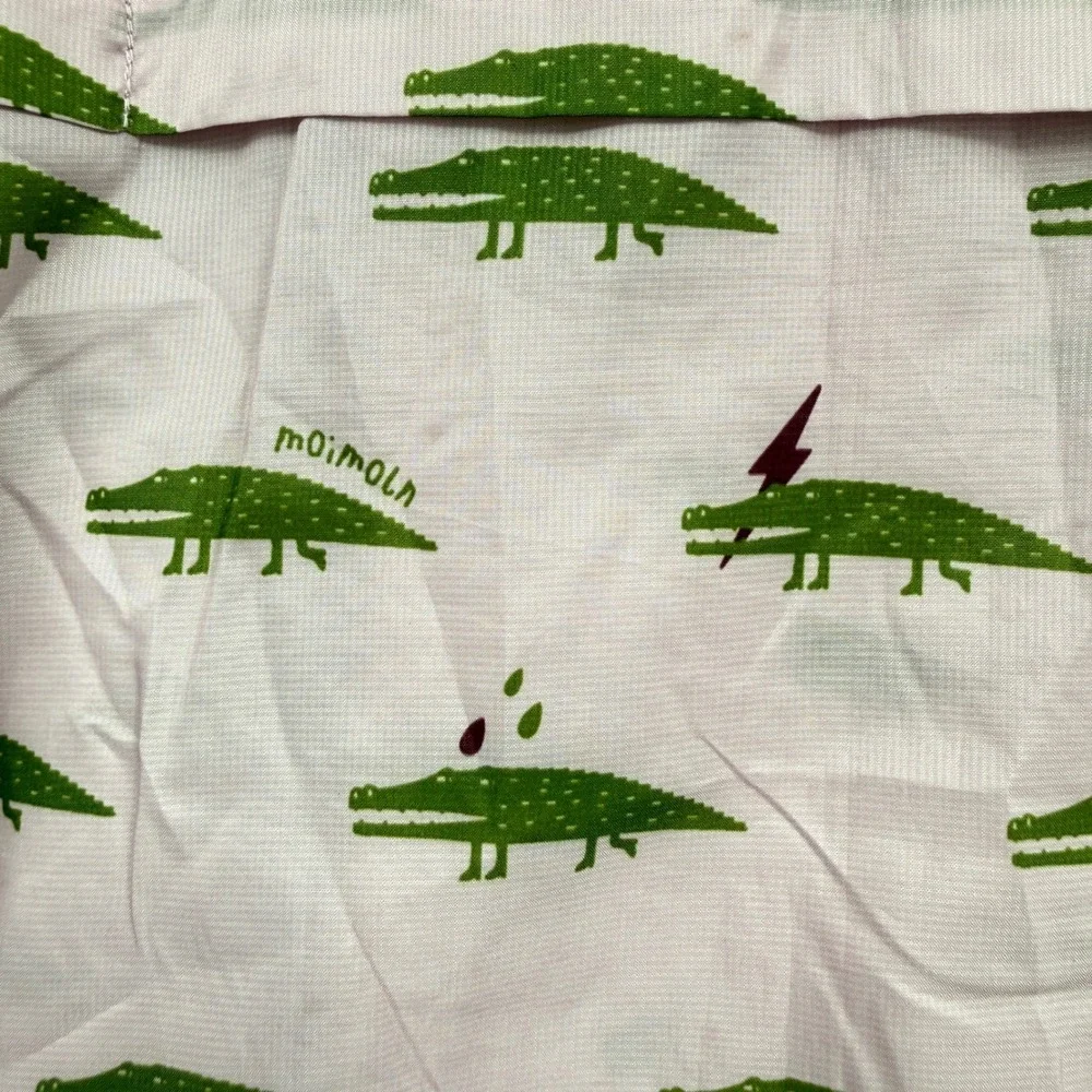 MoiMoiLn‎ Kids GirlPink Crocodile Print Lightweight Rain Jacket 90 Sz 2T 90